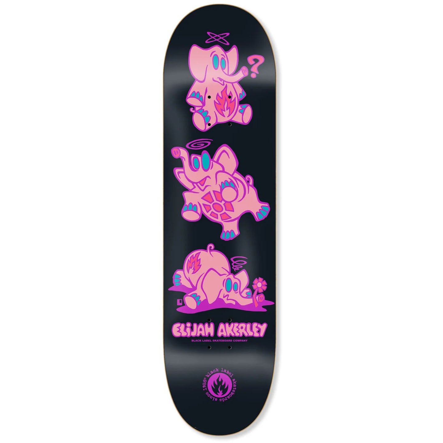 Black Label Elijah Akerley "Pink Elephants" Deck (8.5)