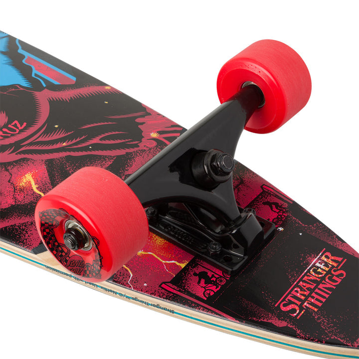 Santa Cruz Stranger Things Screaming Hand Pintail Cruzer (9.2" x 33")