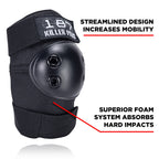 187 Killer Pads - 6 Pack Pad Set (Black)