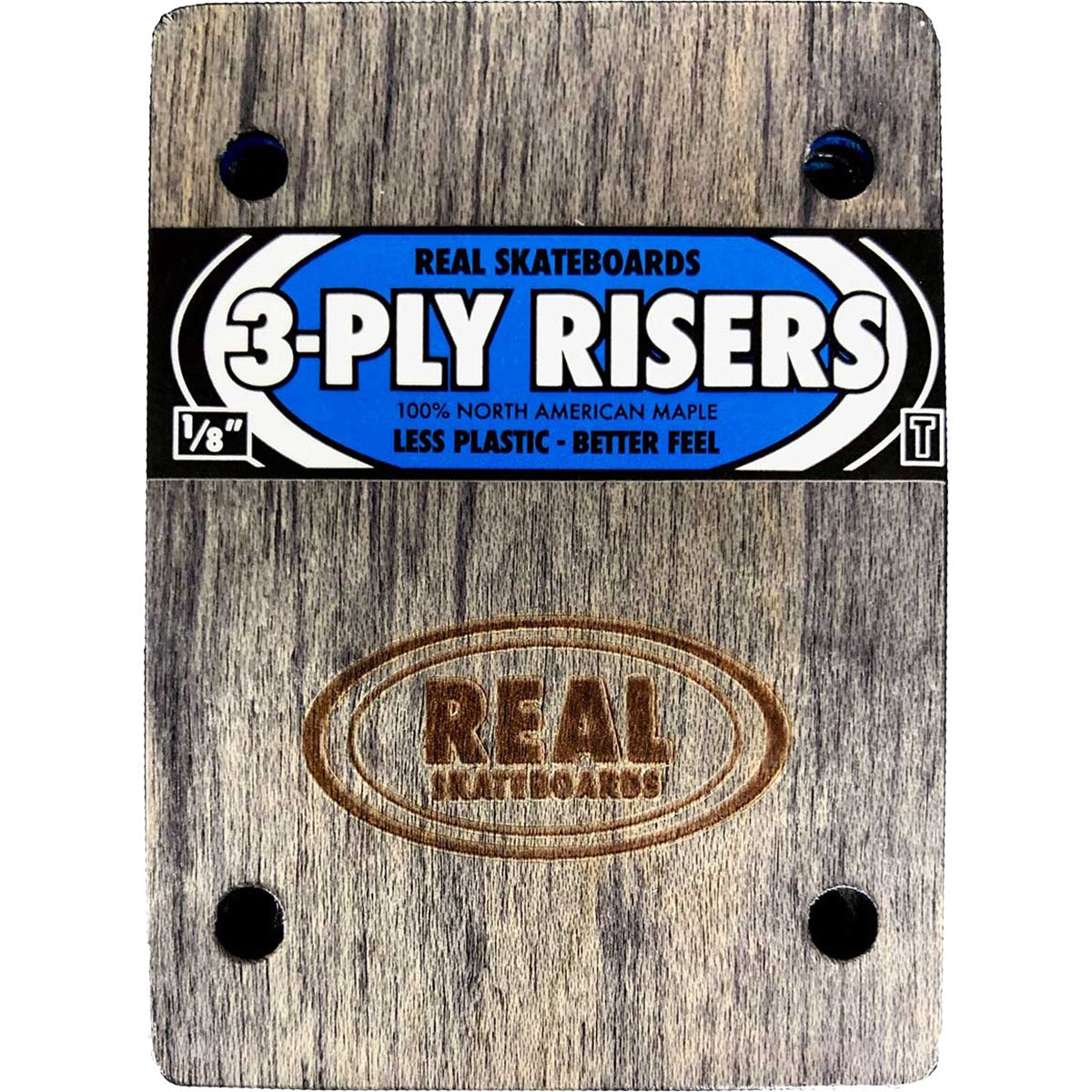 Real 3-Ply 1/8" Wooden Risers - Thunder