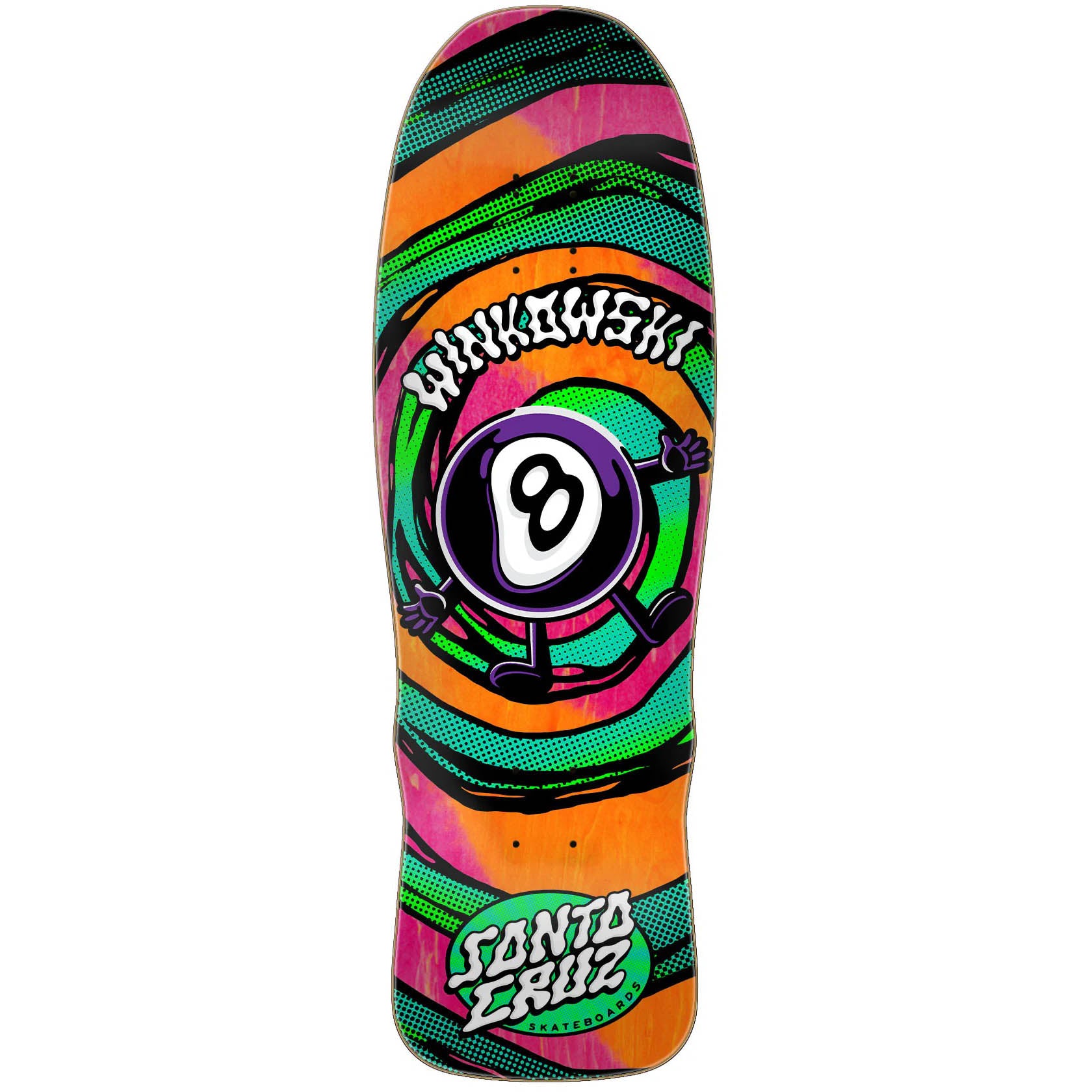 Santa Cruz Winkowski Vertigo Medium Shaped Deck (9.5)