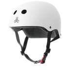 Triple 8 Certified Sweatsaver Helmet (Matte White)