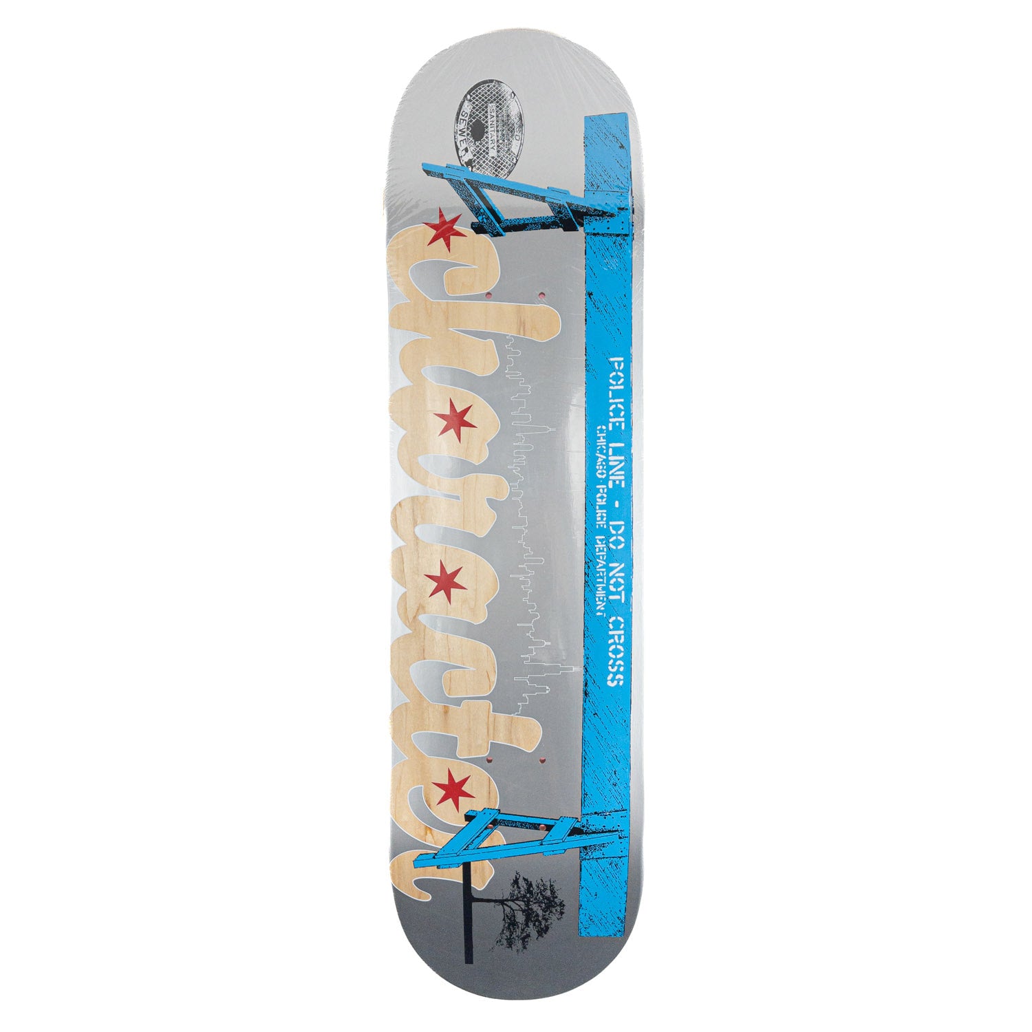 Character Police Barricade Deck (8.5")