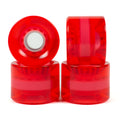 Blank 82a Clear Red Cruiser Wheels (59mm)