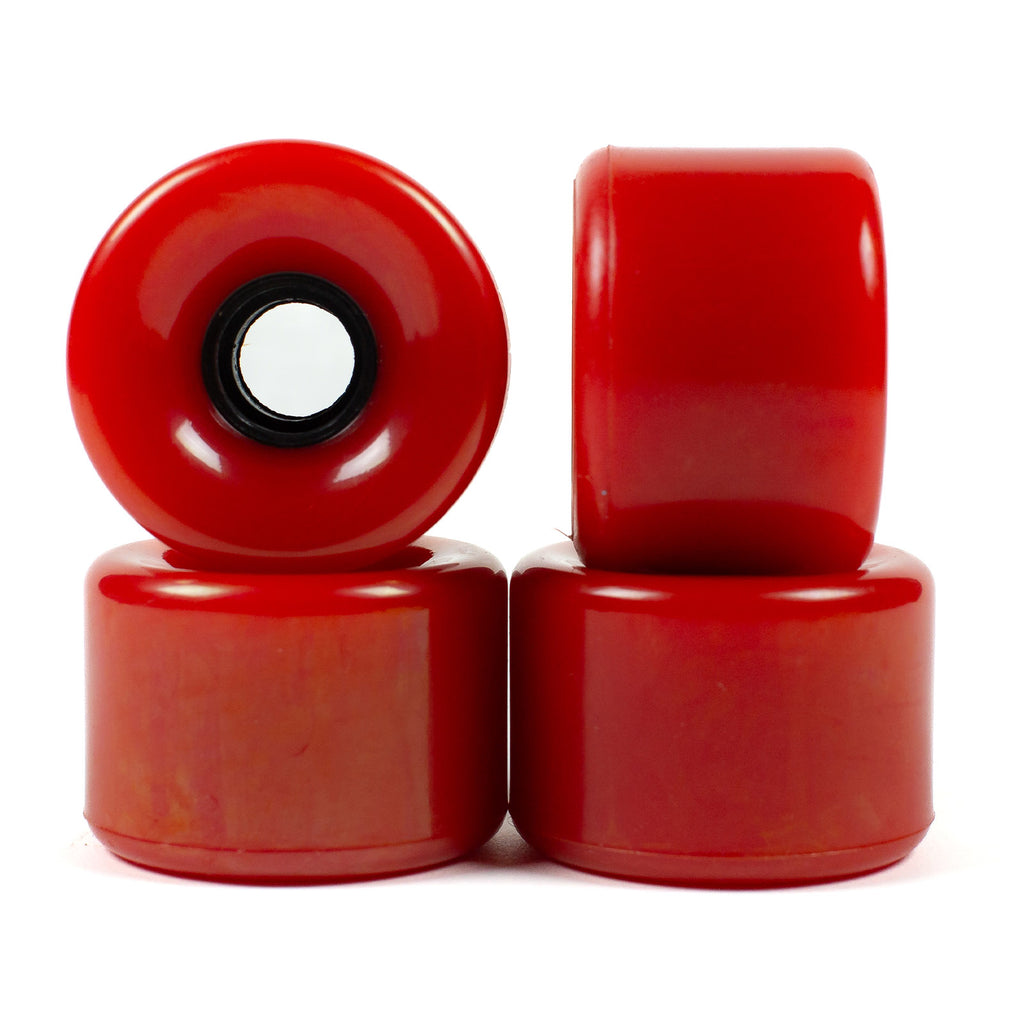 Blank 83a Red Cruiser Wheels (59mm)