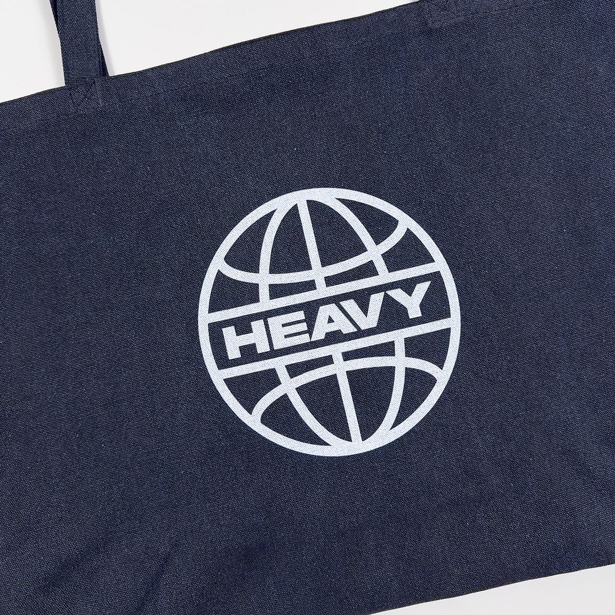 Heavy Globe Pigment Dyed Large Tote Bag (Washed Black)