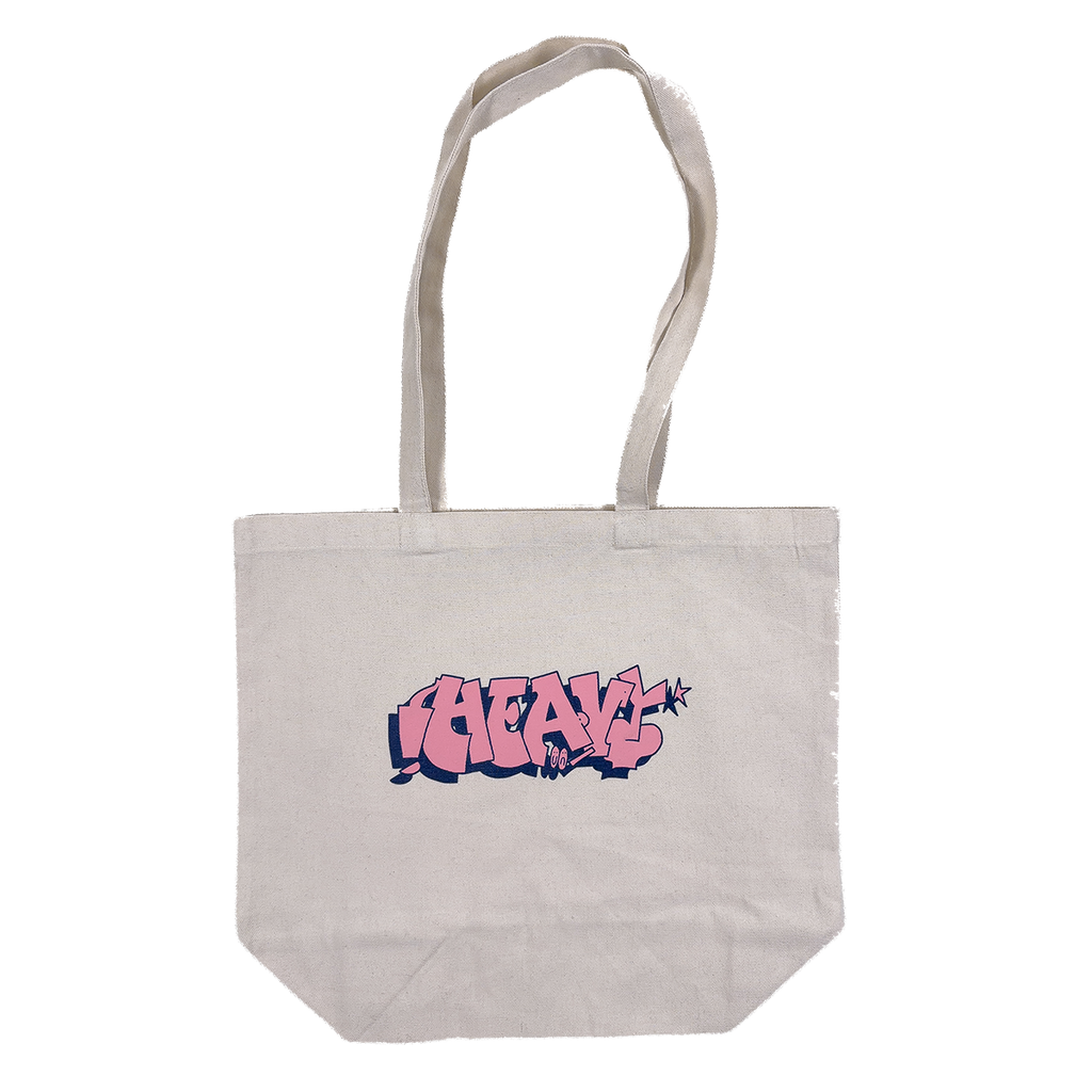 Heavy Throwie Large Tote Bag (Natural)