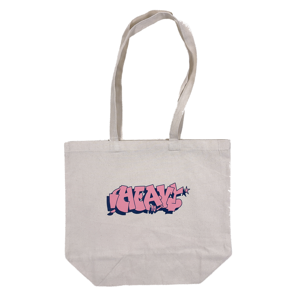 Heavy Throwie Large Tote Bag (Natural)