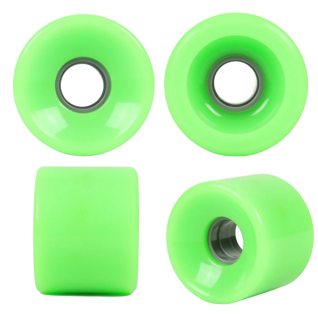 Blank 80a Neon Green Cruiser Wheels (65mm)