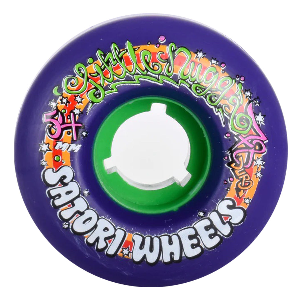 Satori Lil Nugz V2 78a Purple Cruiser Wheels (54mm)