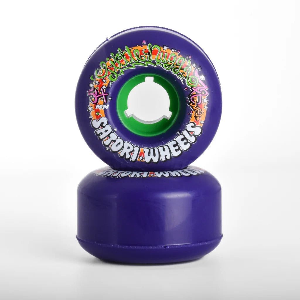 Satori Lil Nugz V2 78a Purple Cruiser Wheels (54mm)
