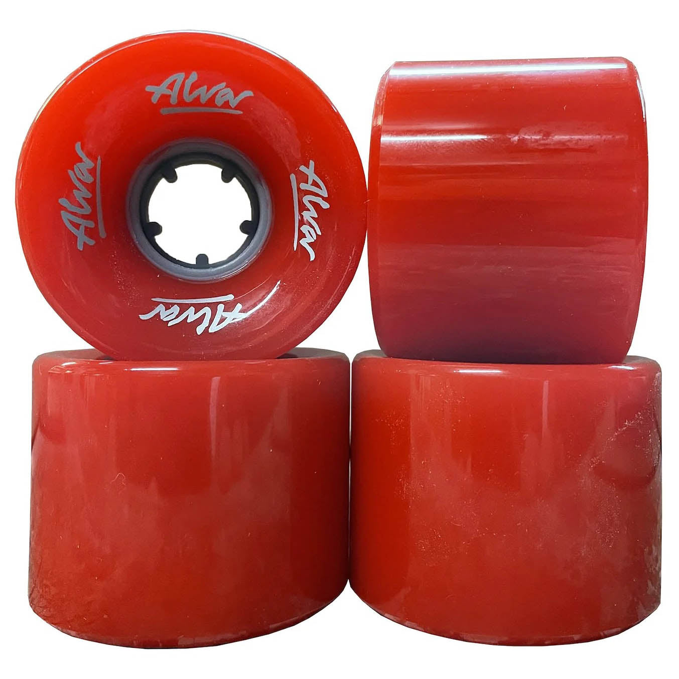Alva 78a Cherry Red Cruiser Wheels (60mm)
