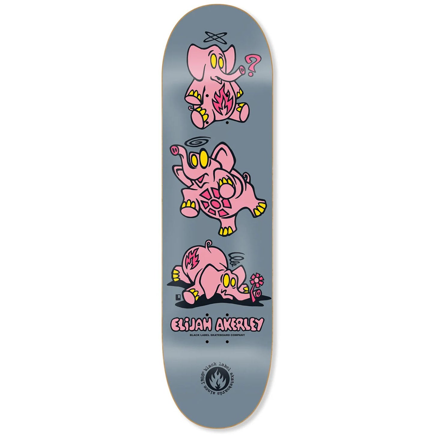 Black Label Elijah Akerley "Pink Elephants" Deck (8.5)