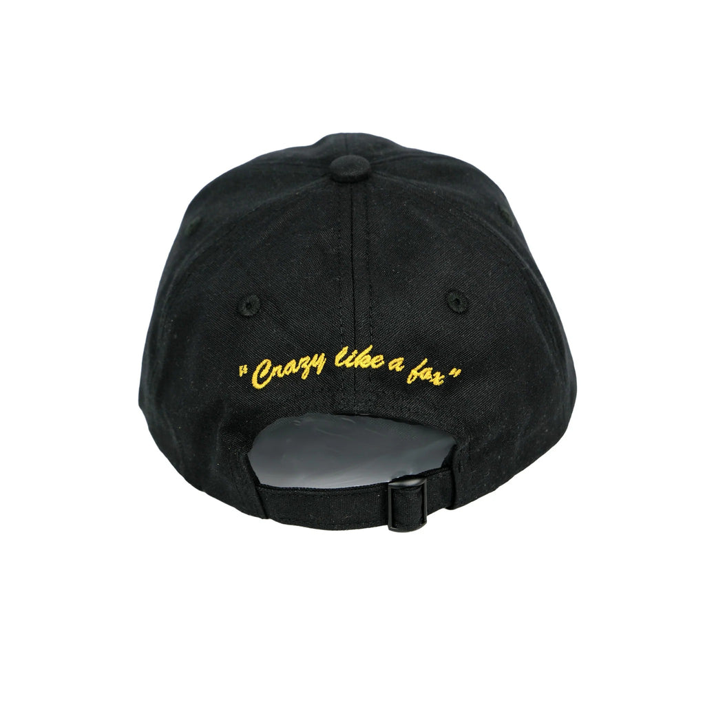 Snack Crazy Like A Fox Hat (Black)