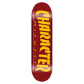 Character Crash & Thrash - Oxblood/Yellow (8.75")