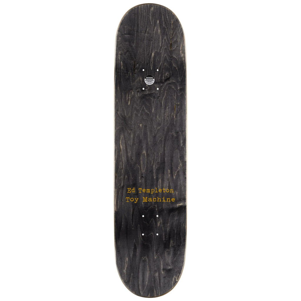 Toy Machine Ed Templeton Charred Cross Deck (8.25)