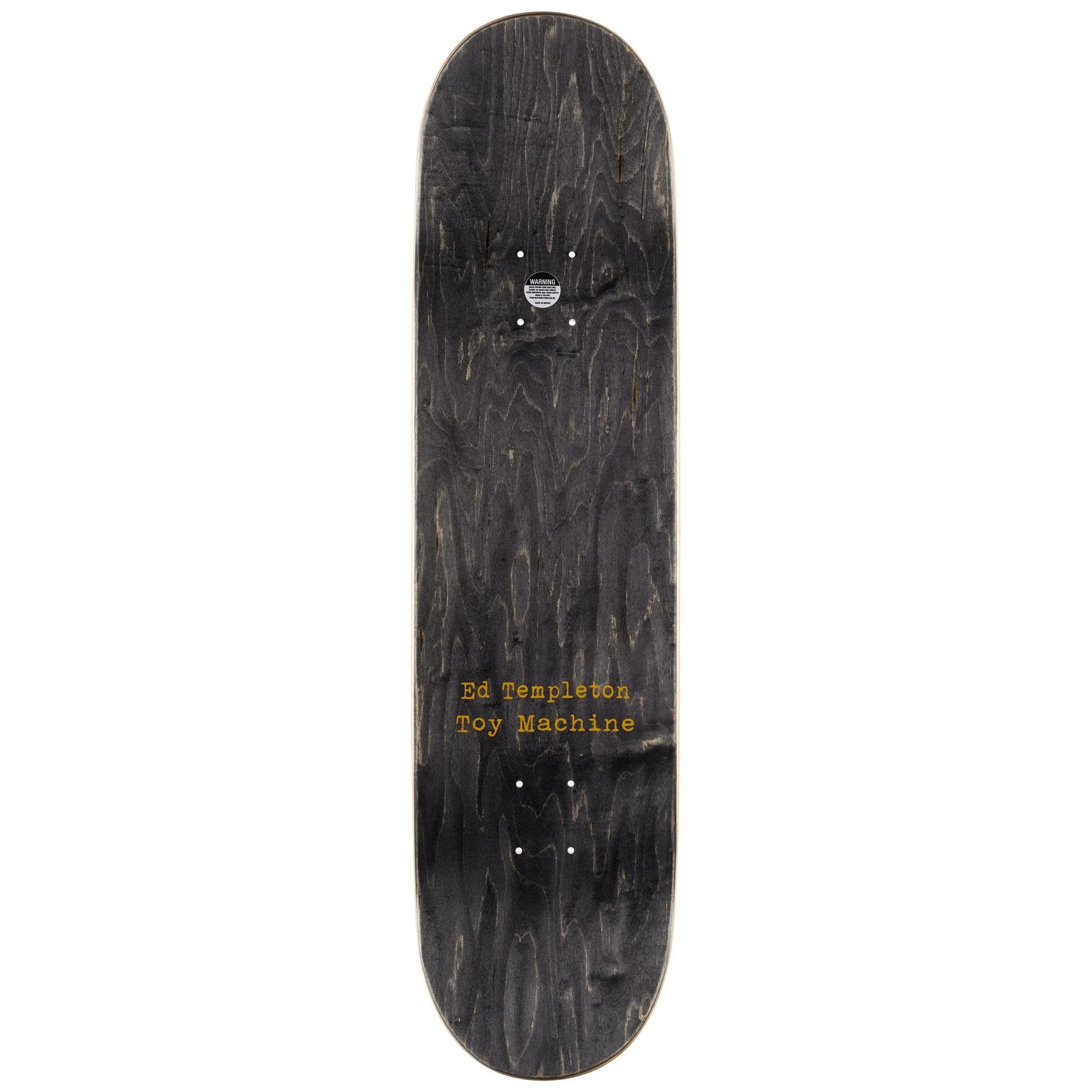 Toy Machine Ed Templeton Charred Cross Deck (8.25)