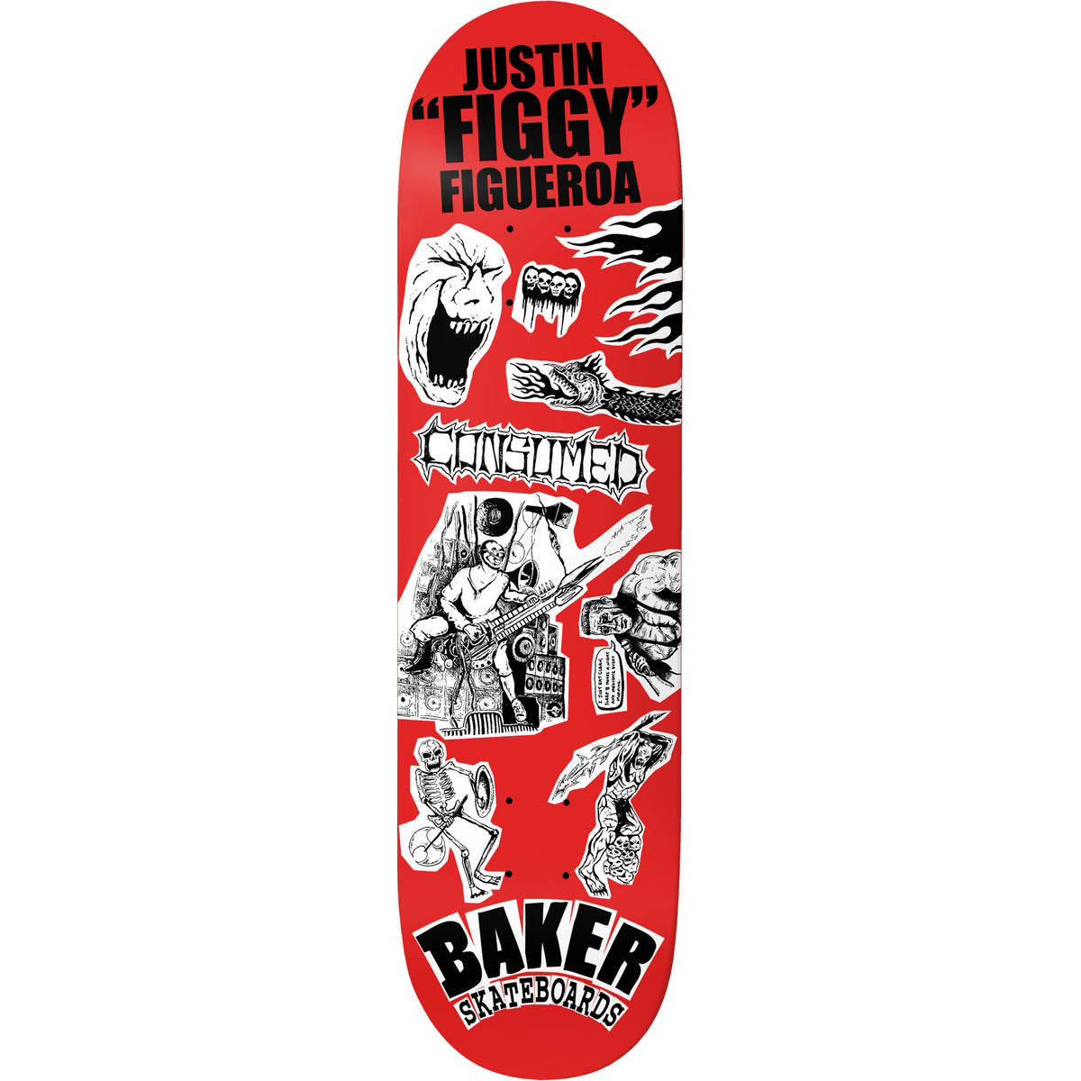 Baker Figgy Divine Evil Deck (8.38")