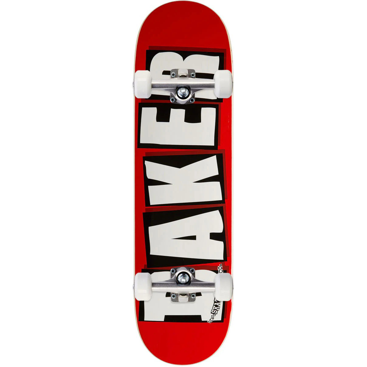 Baker Brand Logo White Complete (8.0)