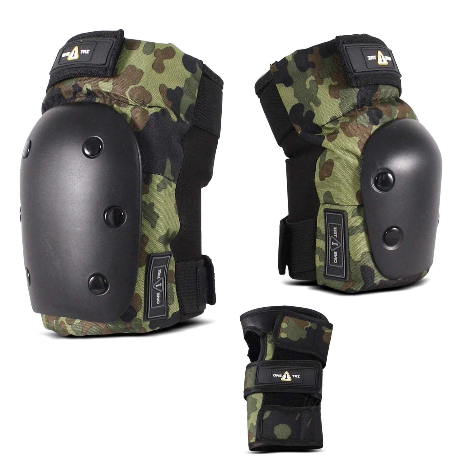 1-Tri Adult 3-Pack Pad Set (Camo)