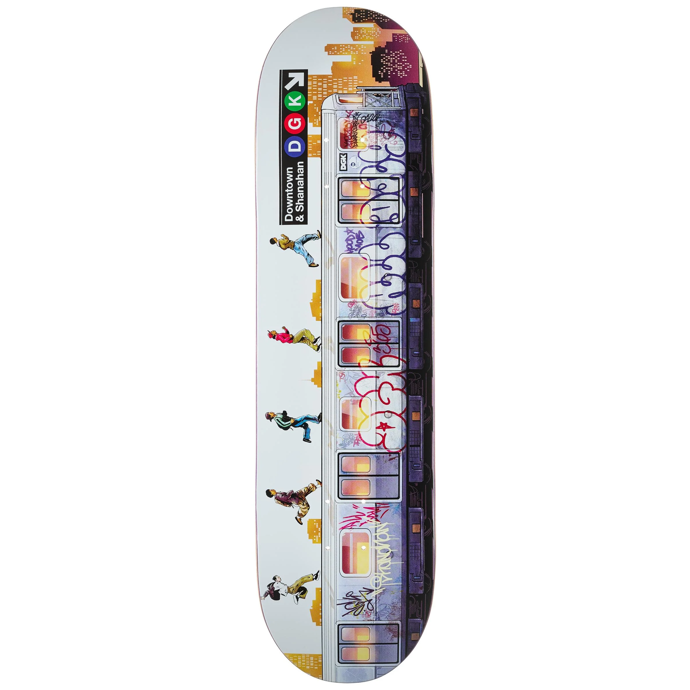 DGK Shanahan Foot Patrol Deck (8.25")