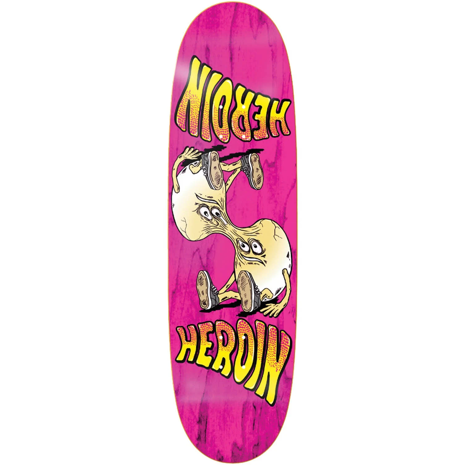 Heroin Merged Egg Shaped Deck (8.88")