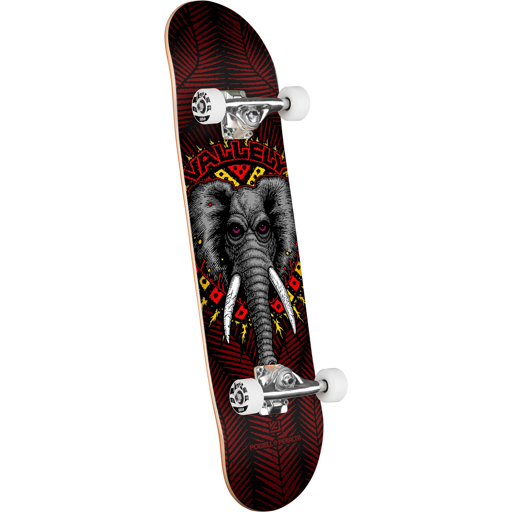 Powell-Peralta Vallely Elephant Black/Burgundy Complete (8.0)