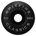 Spitfire Formula Four 99a Team Floral Classic Black Wheels (55mm)