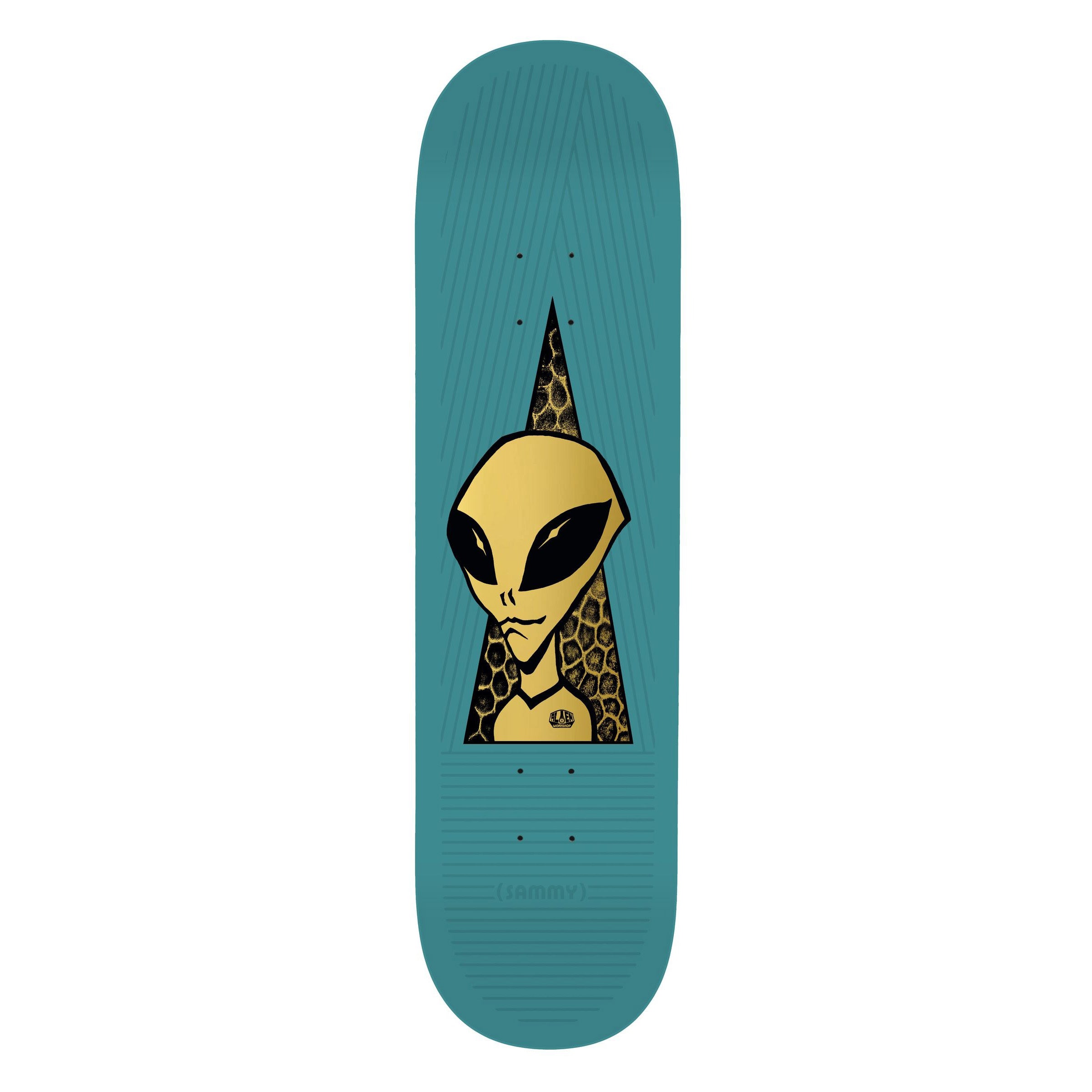 Alien Workshop Montano Visitor Gold Deck (8.0)