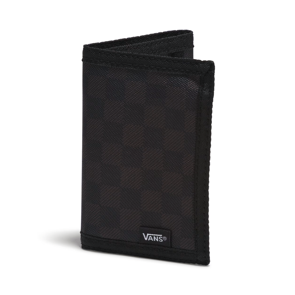 Vans Slipped Trifold Wallet (Black/Charcoal)