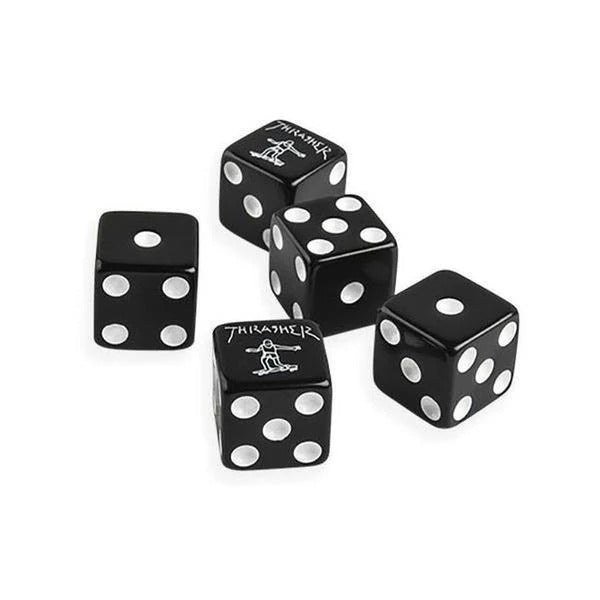 Thrasher Gonz Black Dice Set