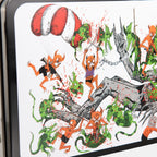 Baker Toxic Rats Tin Lunch Box