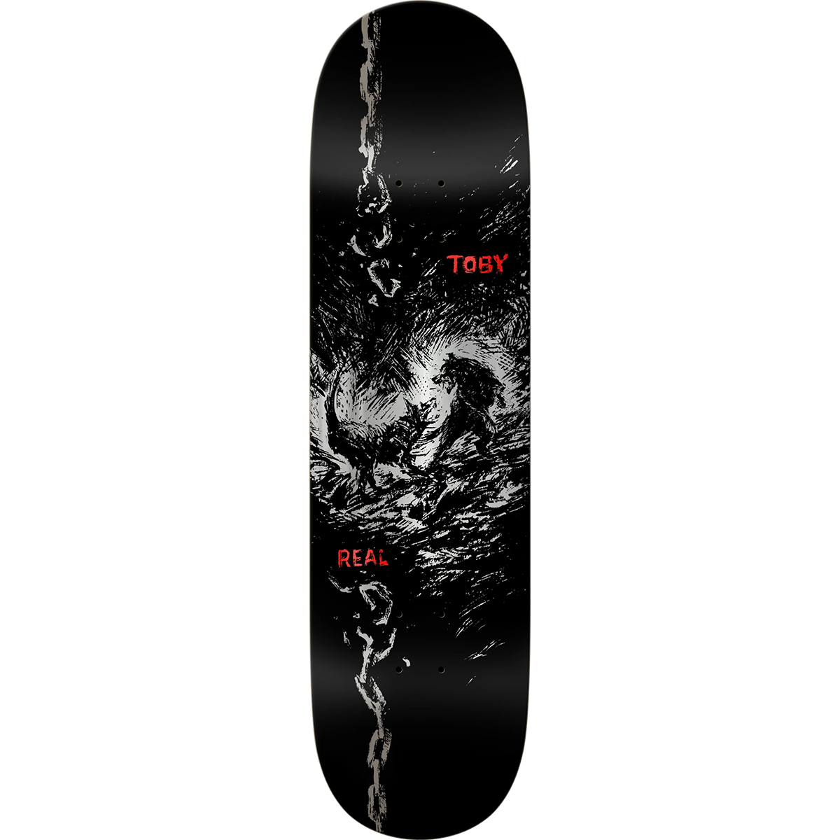 Real Toby Dog Bite Full SE Deck (8.25)
