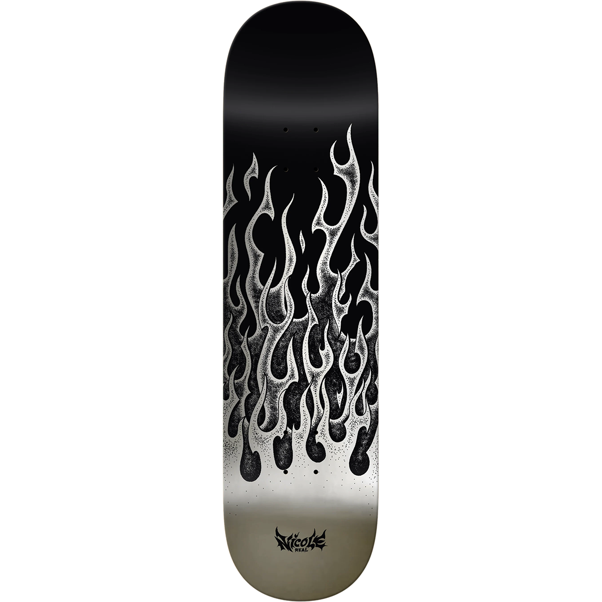 Real Nicole Flames Redux Twin Nose Deck (8.5)