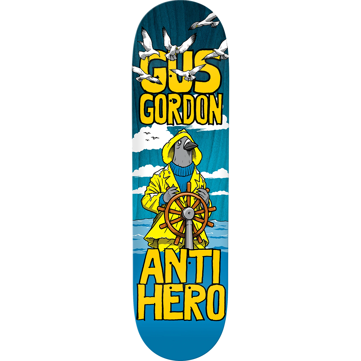 Antihero Gus Gordon Fishtstick Full SE Deck (8.25)