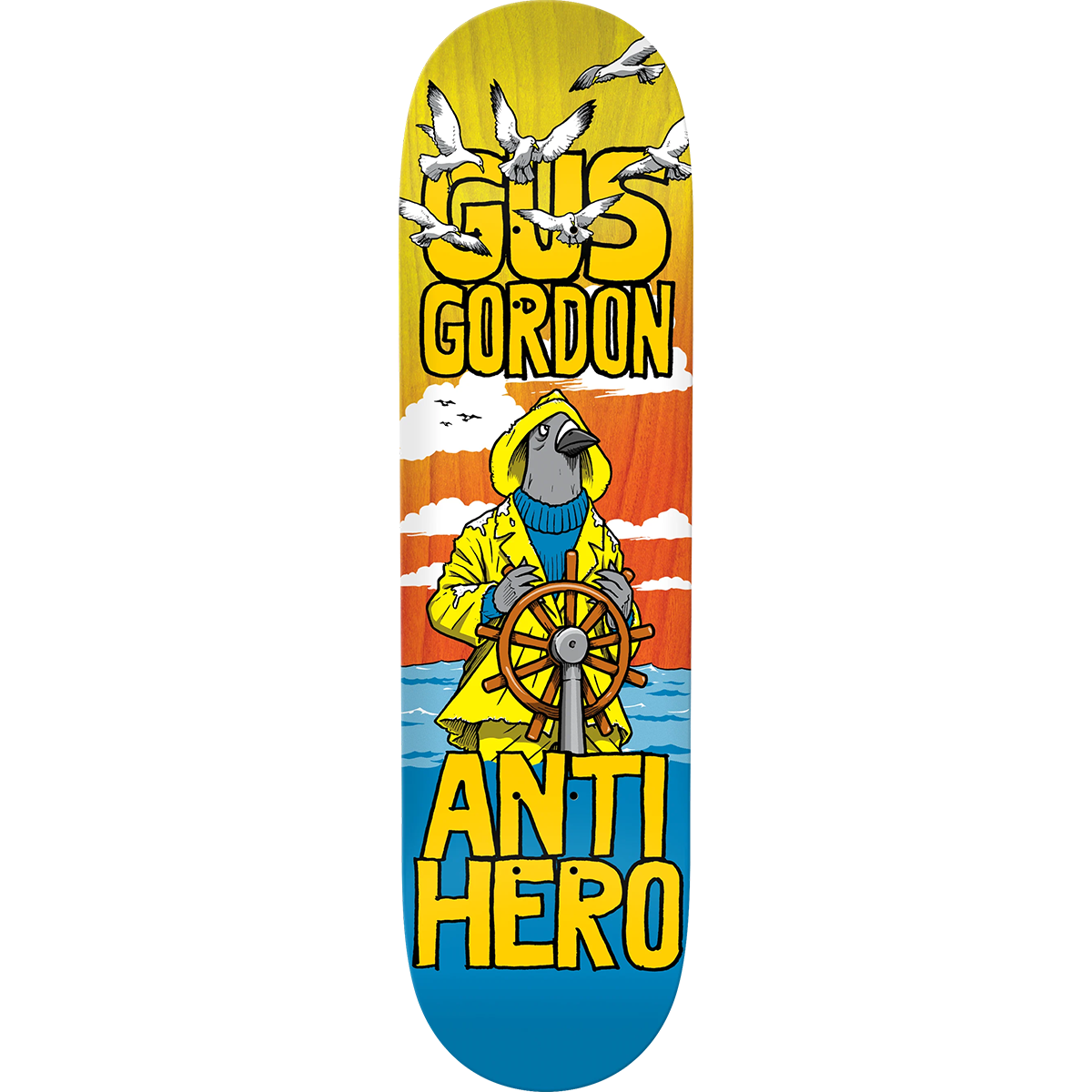 Antihero Gus Gordon Fishtstick Full SE Deck (8.5)