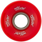 Alva 78a Cherry Red Cruiser Wheels (60mm)