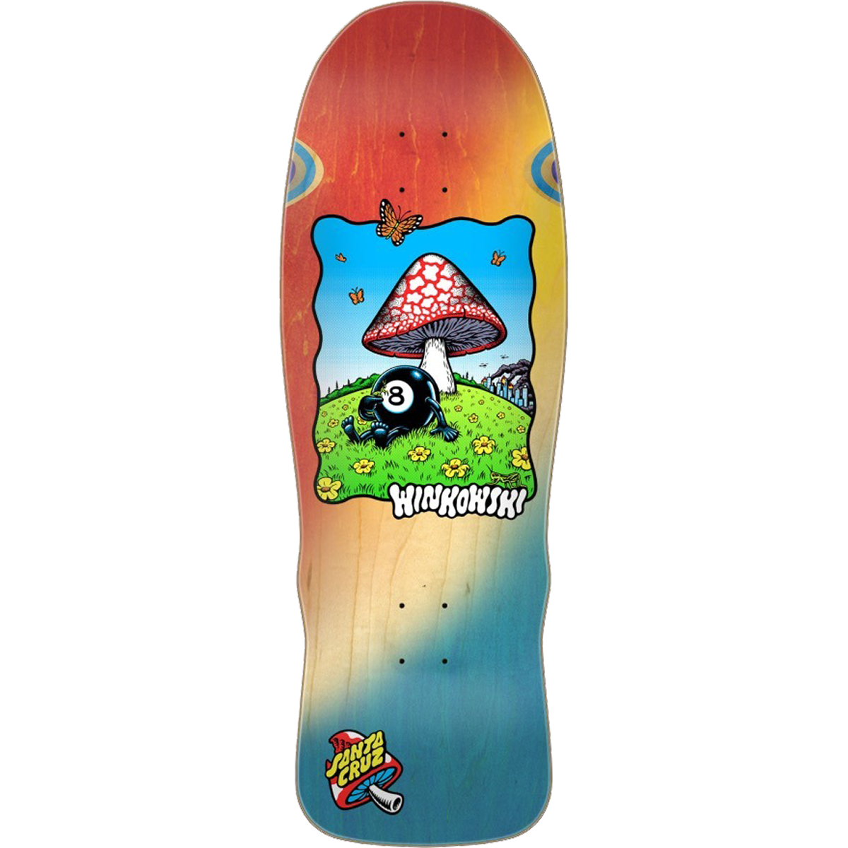 Santa Cruz Winkowski 8Baller Shaped Deck (10.35)