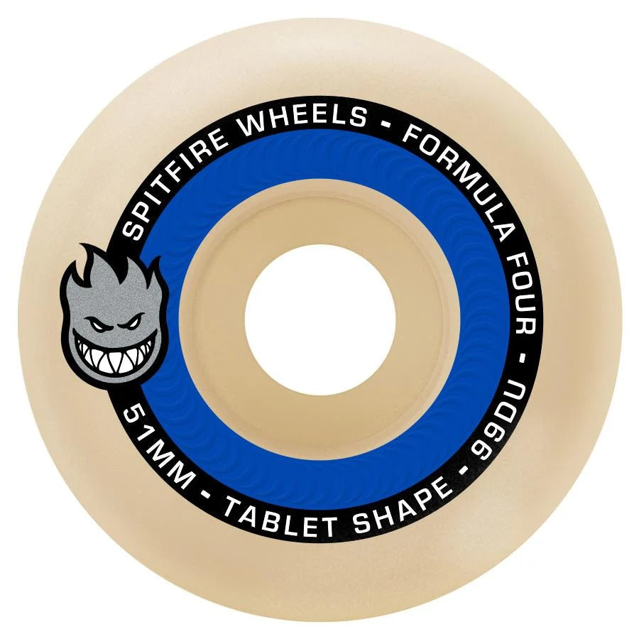 Spitfire Formula Four 99a Tablets Wheels (Multiple Sizes)