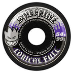 Spitfire Formula Four 99a Conical Full Black Wheels (54mm)
