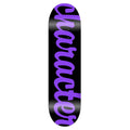 Character Script Deck - Black/Purple (8.375)
