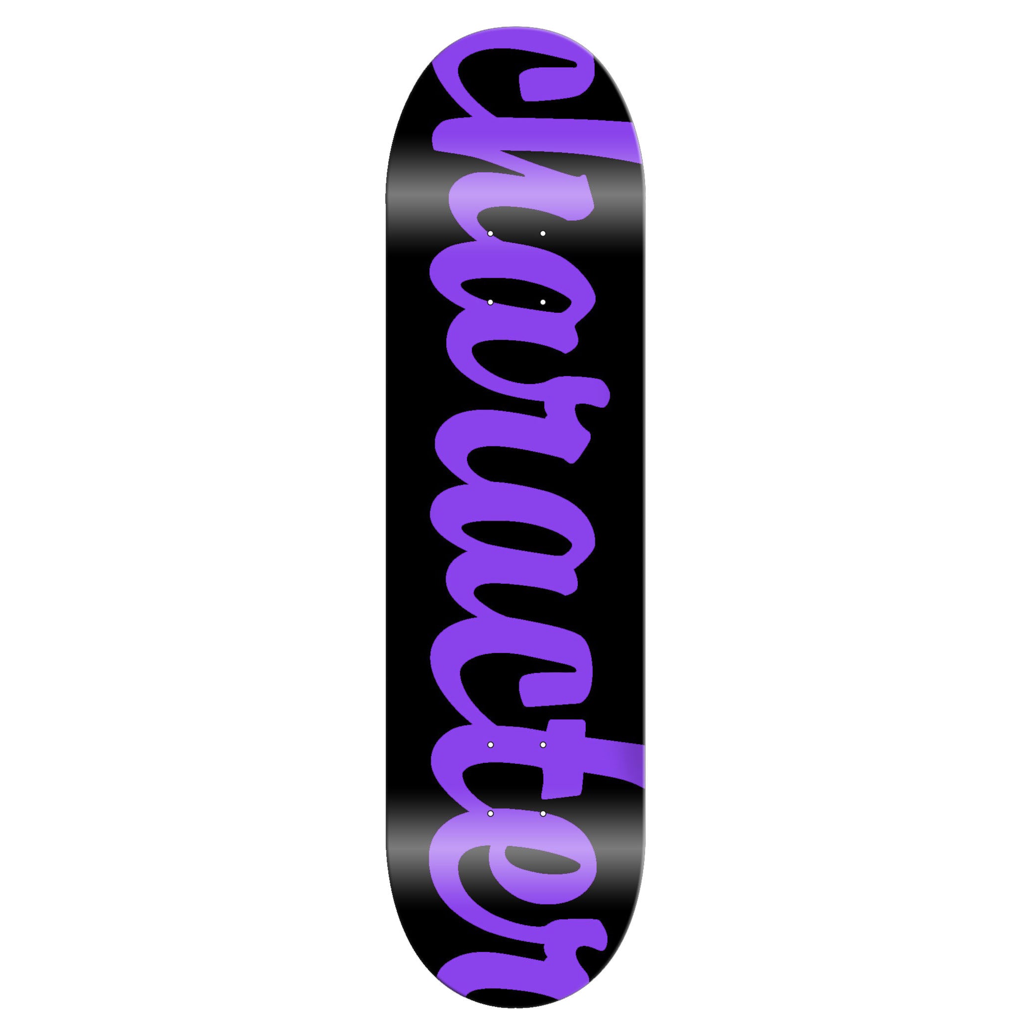 Character Script Deck - Black/Purple (8.375)